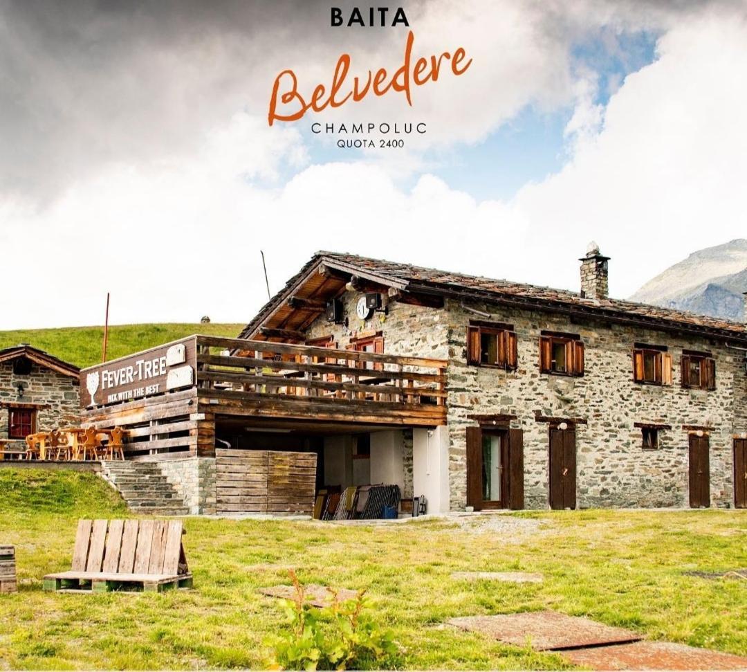 Rifugio Belvedere Alojamento de Acomodação e Pequeno-almoço Champoluc